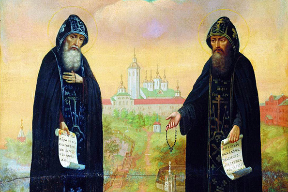 Преподобные Сергий и Герман, Валаамские чудотворцы (ок. 1353 г.)