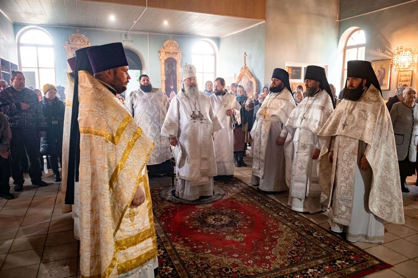 В день памяти преподобного Сергия Радонежского митрополит Кирилл совершил великое освящение Сергиевского храма в городе Агрызе