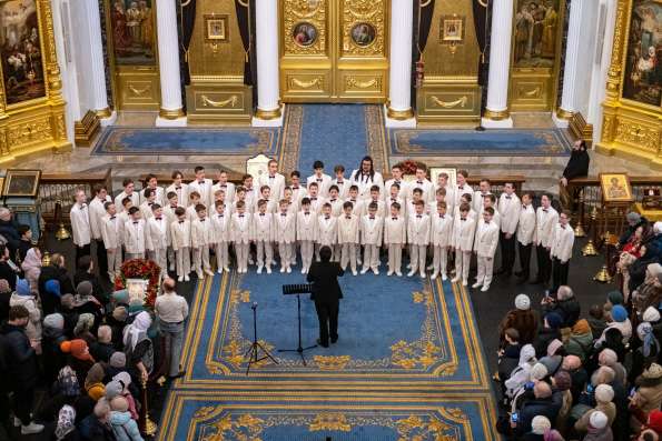 В Казанском соборе состоялось выступление капеллы мальчиков и юношей Свердловской детской филармонии