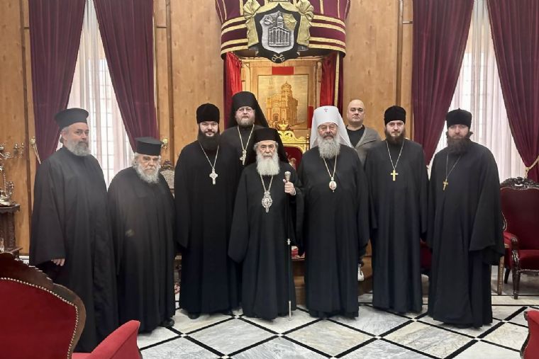 Патриарх Иерусалимский Феофил принял главу Татарстанской митрополии