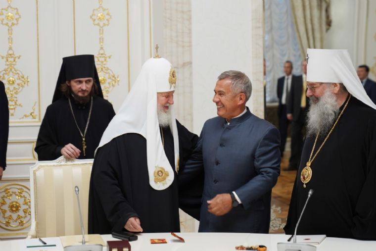 Приветствие Святейшего Патриарха Кирилла участникам заседания Группы стратегического видения «Россия — исламский мир: справедливое многополярное мироустройство и безопасное развитие»