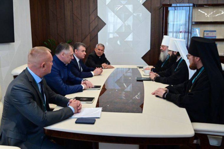 На встрече в рамках KazanForum обсудили вопросы воссоздания Казанского Богородицкого монастыря