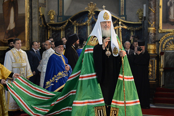 Святейший Патриарх Кирилл посетил Сербскую Православную Церковь