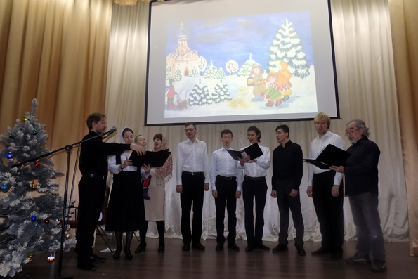 В казанской воскресной школе «Апостол» состоялся праздничный рождественский концерт