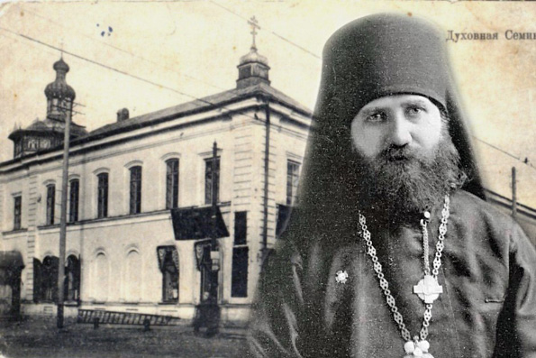 Иеромонах Тихон (Белавин), будущий Патриарх Всероссийский, несколько дней являлся ректором Казанской духовной семинарии