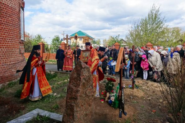 В Казани молитвенно помянули священника Сергия Померанцева