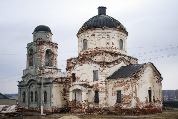 В селе Протопопово Буинского района восстанавливается храм Живоначальной Троицы