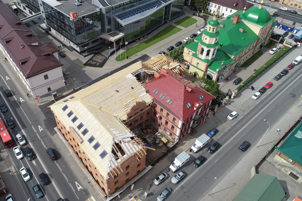В Казани завершается строительство нового корпуса православной гимназии