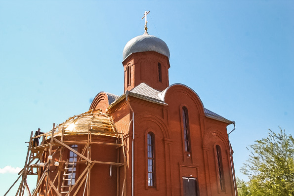 В Заинске ведется реставрация Троицкого храма