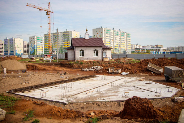 В Нижнекамске началось строительство нового храма