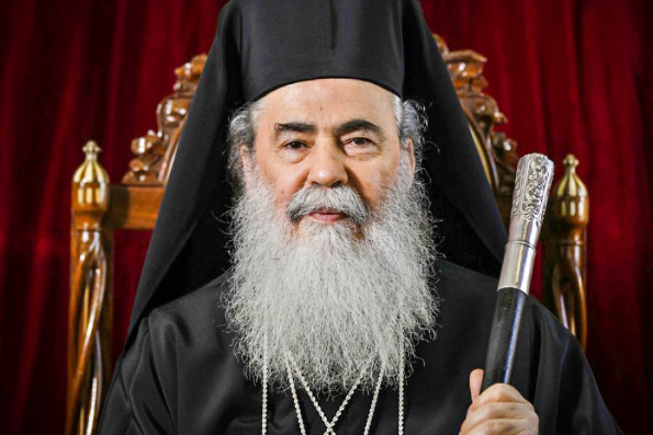 Патриарх Иерусалимский Феофил признает на Украине только ту Церковь, которую возглавляет митрополит Онуфрий