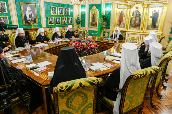 В Москве состоялось первое в 2020 году заседание Священного Синода
