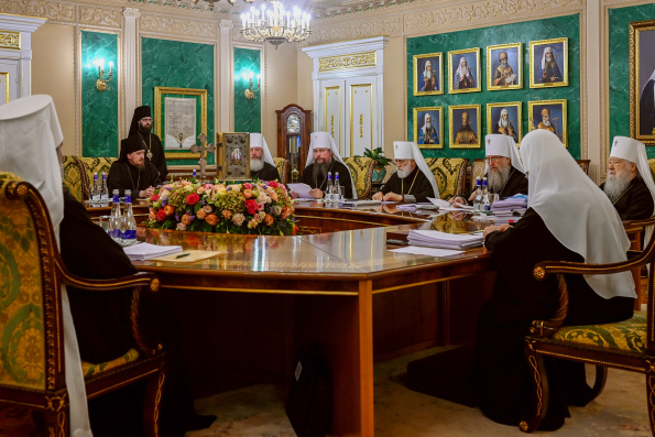 Ситуацию в Республике Беларусь обсудили на заседании Священного Синода Русской Православной Церкви