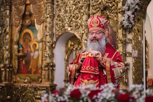 В день памяти Собора новомучеников и исповедников Церкви Русской митрополит Кирилл совершил Литургию в Раифском монастыре