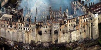 В Хиландаре вспоминают 10-летие пожара, испепелившего монастырь
