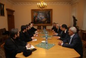 Митрополит Волоколамский Иларион обсудил страдания христиан в Сирии с представителями сирийской оппозиции