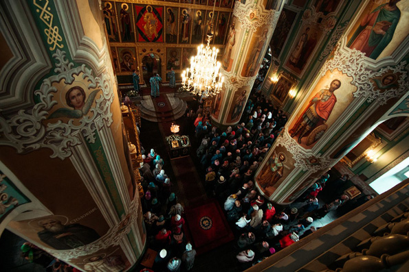 Православные отметили праздник Благовещения Пресвятой Богородицы