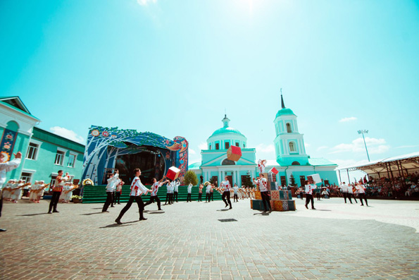 В селе Русское Никольское прошел Всероссийский фестиваль русского фольклора «Каравон»