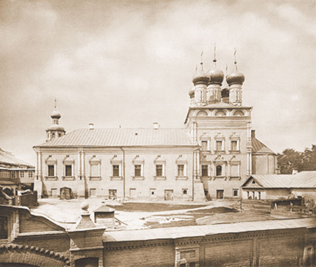 Высокопетровский монастырь. Фото конца XIX столетия.