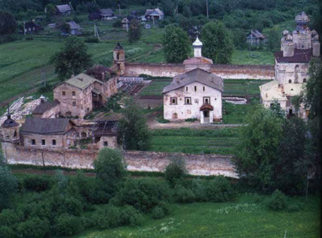 Троицкий Зеленецкий монастырь.Современный вид.