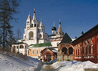 Саввино-Сторожевский монастырь. Современный вид.