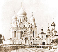 Николо-Перервинский монастырь. Фото XX века.