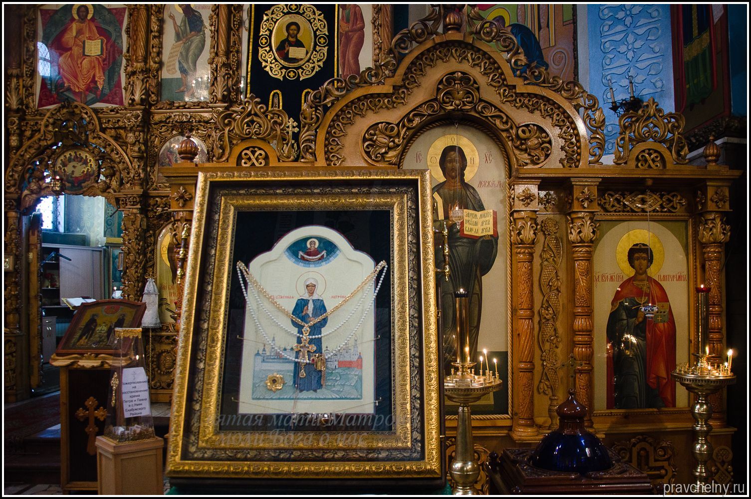 В Боровецкую церковь прибыла чудотворная икона Матроны Московской (фото)