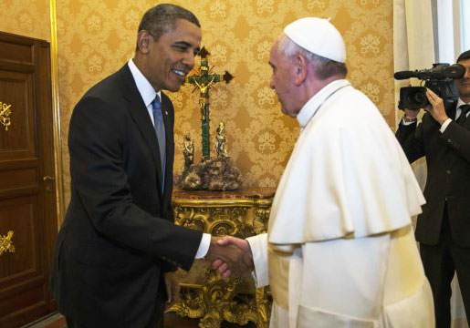 Папа Франциск встретился с Бараком Обамой