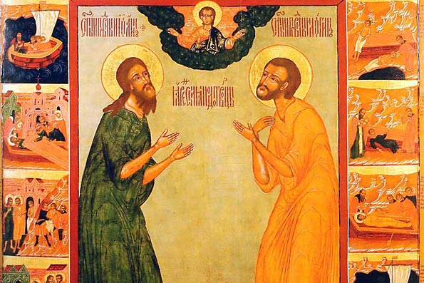 Преподобные Иоанн и Лонгин Яренгские (1544-1545 гг.)