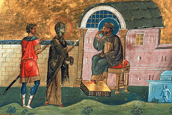 Мученица Поплия исповедница, диаконисса Антиохийская (ок. 361-363 гг.)
