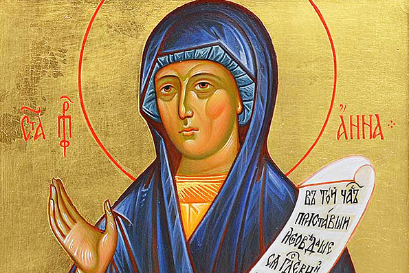 Пророчица Анна, матерь пророка Самуила (1100 г. до Р. Х.)
