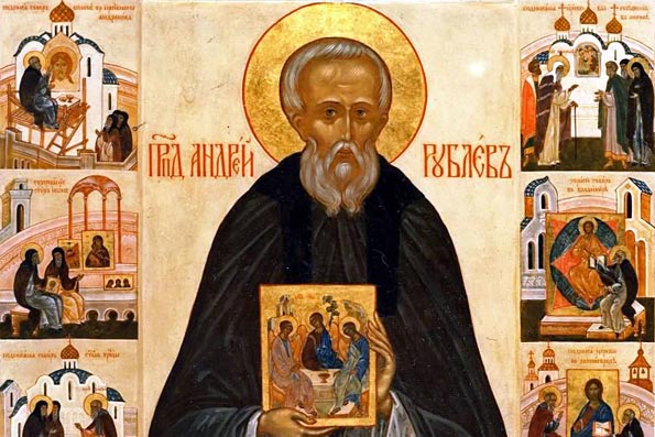 Преподобный Андрей Рублев, иконописец (15 век)