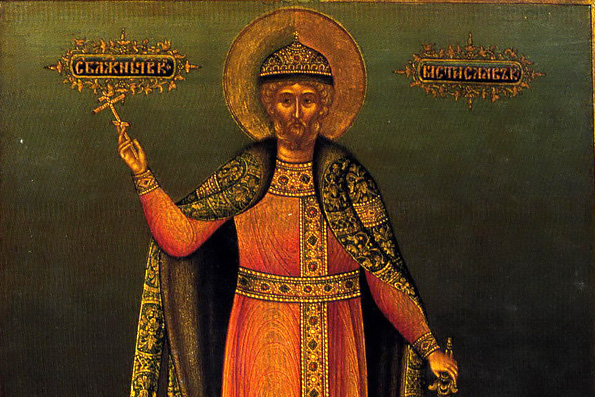 Благоверный князь Мстислав, во Святом Крещении Георгий, Храбрый, Новгородский (1180 г.)