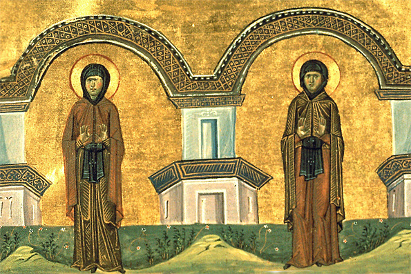 Преподобные жены Марина и Кира (ок. 450 г.)