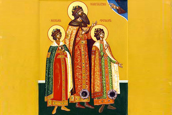 Благоверный князь Константин (Ярослав) (1129 г.) и чада его Михаил и Феодор, Муромские чудотворцы