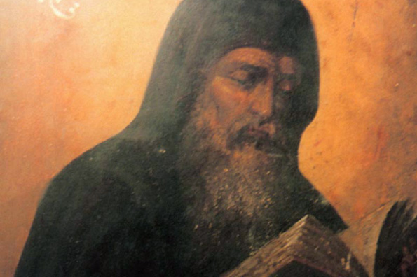 Преподобный Лаврентий Печерский, затворник (13-14 век).