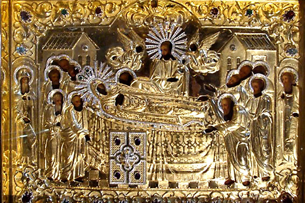 Икона Успения Пресвятой Богородицы, именуемая «Киево-Печерской»