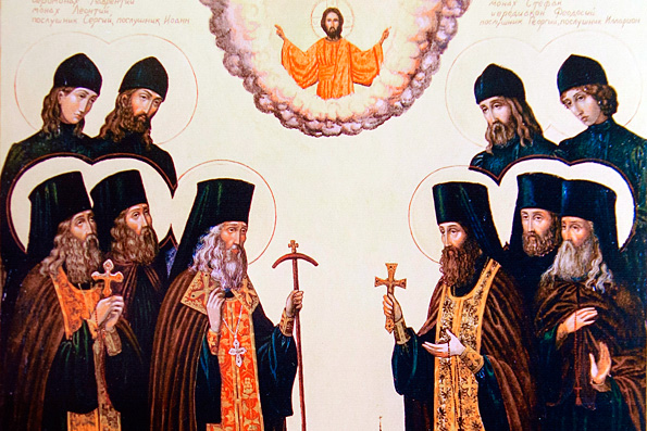 Преподобномученики Казанского Успенского Зилантова монастыря (1918)