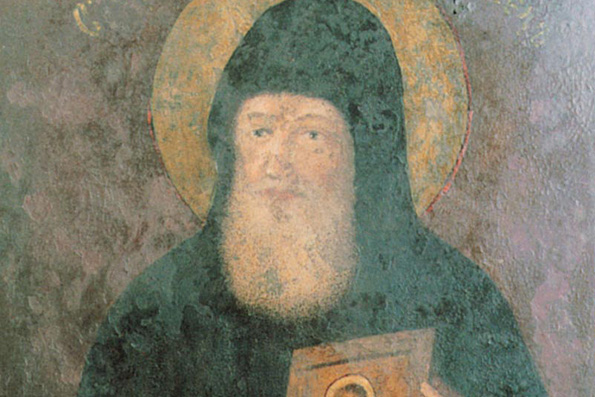 Преподобный Григорий, иконописец Печерский, в Ближних пещерах (12 век)
