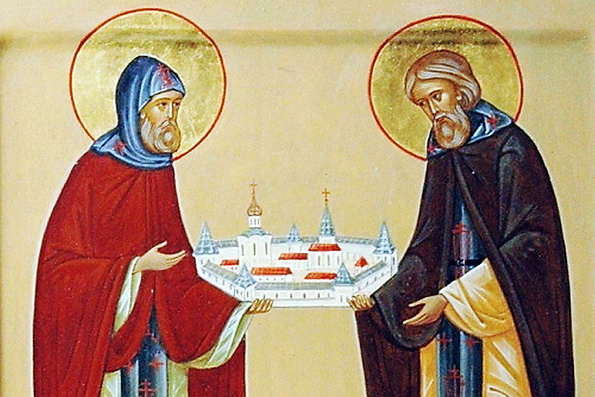 Преподобный Григорий и Кассиан Авнежские (1392 г.)
