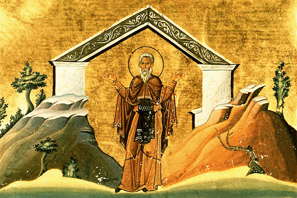 Преподобный Авксентий Халкидонский (815-820 гг.)