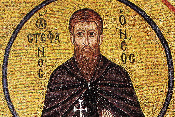 Преподобный Стефан Новосиятель (912 г.)