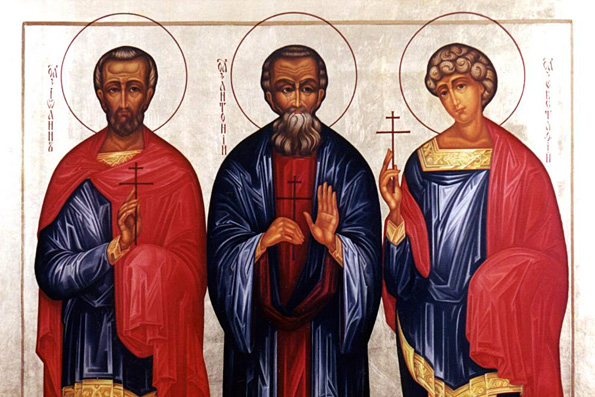 Святые мученики Виленские: Антоний, Иоанн, Евстафий