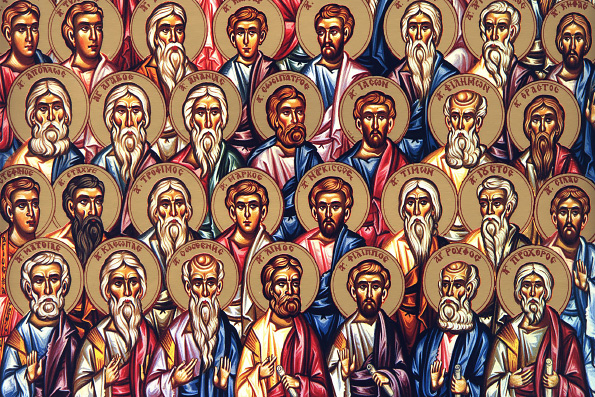 apostoly_70_595 Всемирното Православие - СВЕТИ АПОСТОЛИ ОТ 70-ТЕ МАРК И АРИСТАРХ