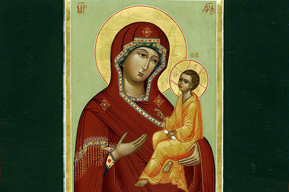 Лиддская (Римская) икона Божией Матери (1 век)