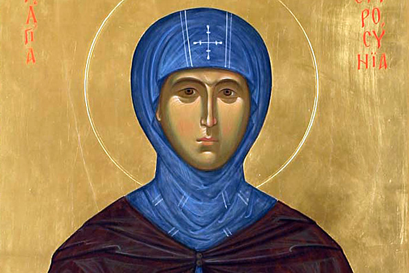 Преподобная Евфросиния, игумения Полоцкая (1173 г.)