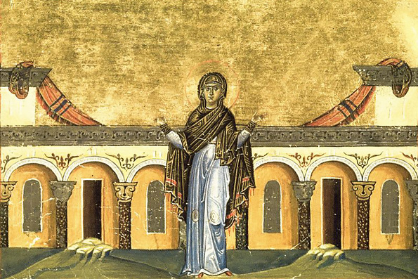 Мученица Синклитикия Негранская и две дочери ее (6 век)