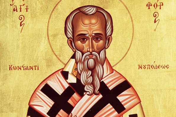 Святитель Никифор исповедник, патриарх Константинопольский (828 г.)