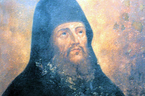 Преподобный Вениамин Печерский, в Дальних пещерах (14 век)