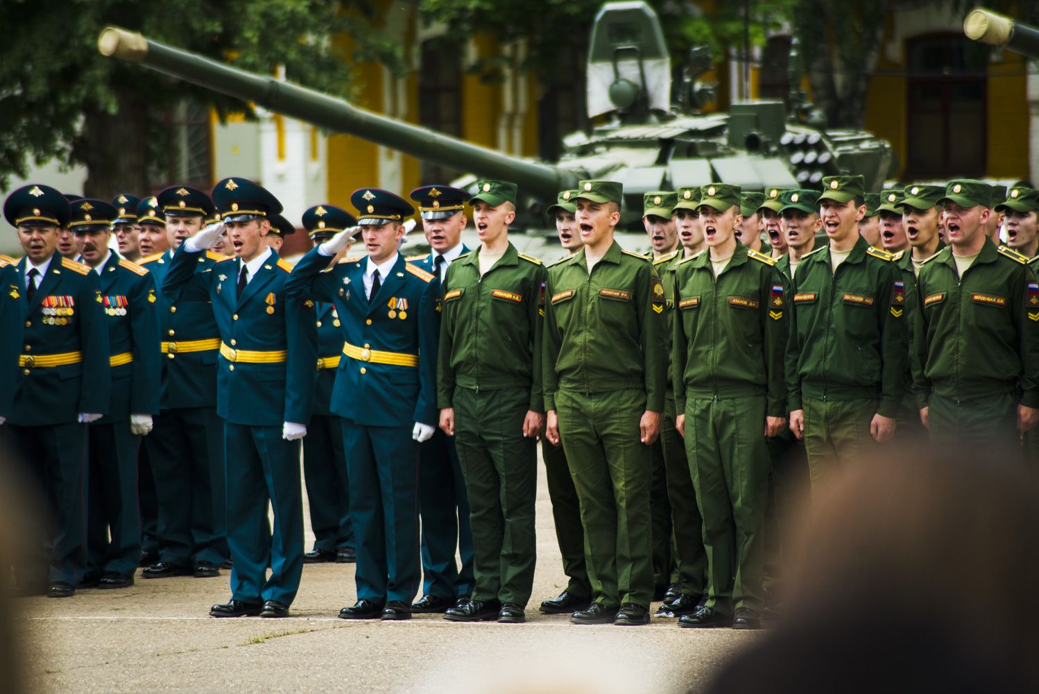 Танковое училище в россии